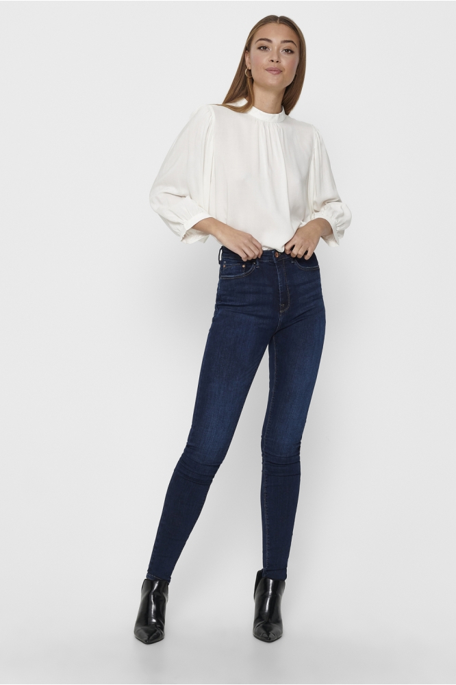 onlPAOLA HW SK DNM JEANS AZGZ878 NOOS 15165780 Dark Blue Denim